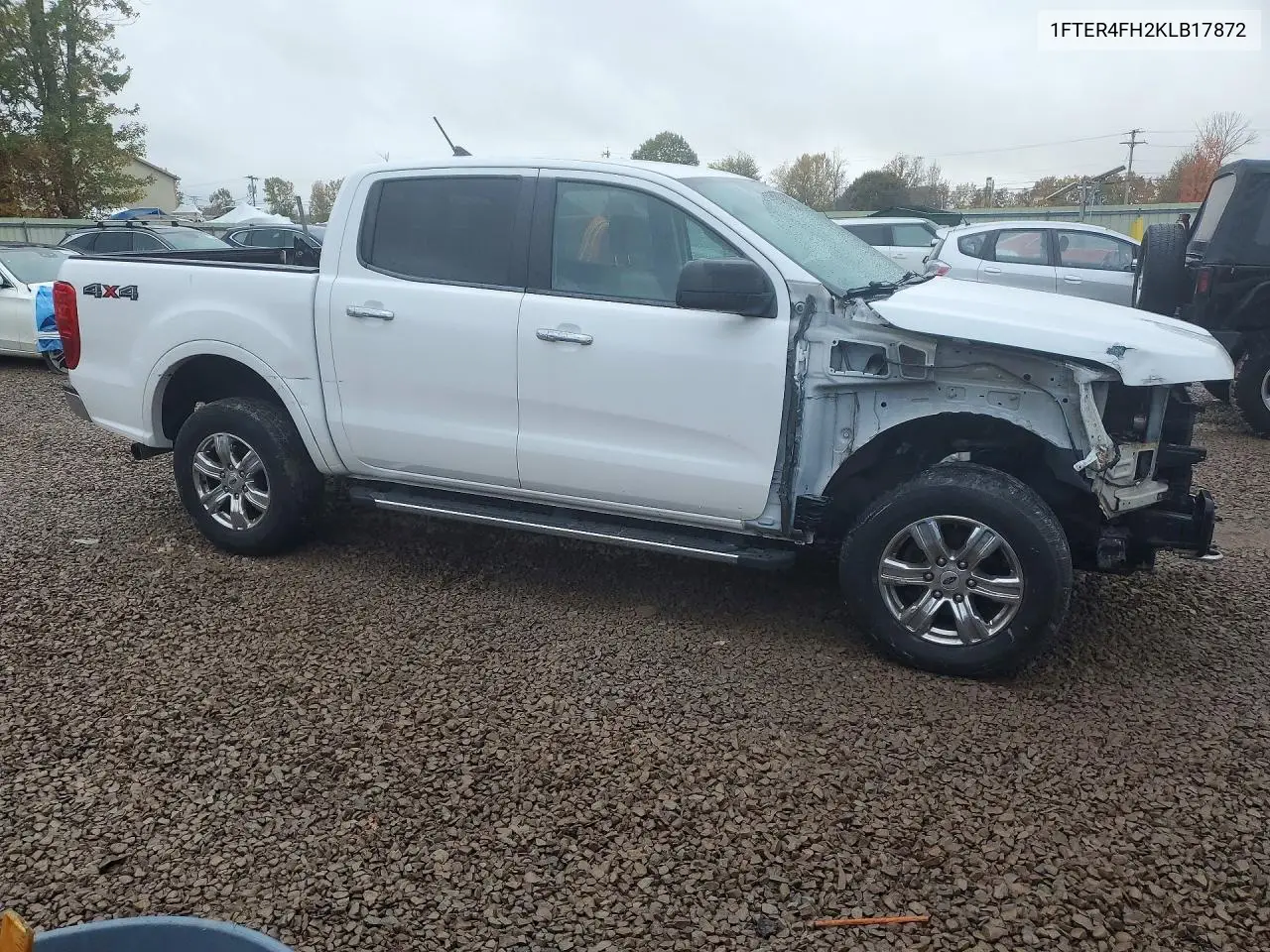 2019 FORD RANGER VIN 1FTER4FH2KLB17872 — фото 4