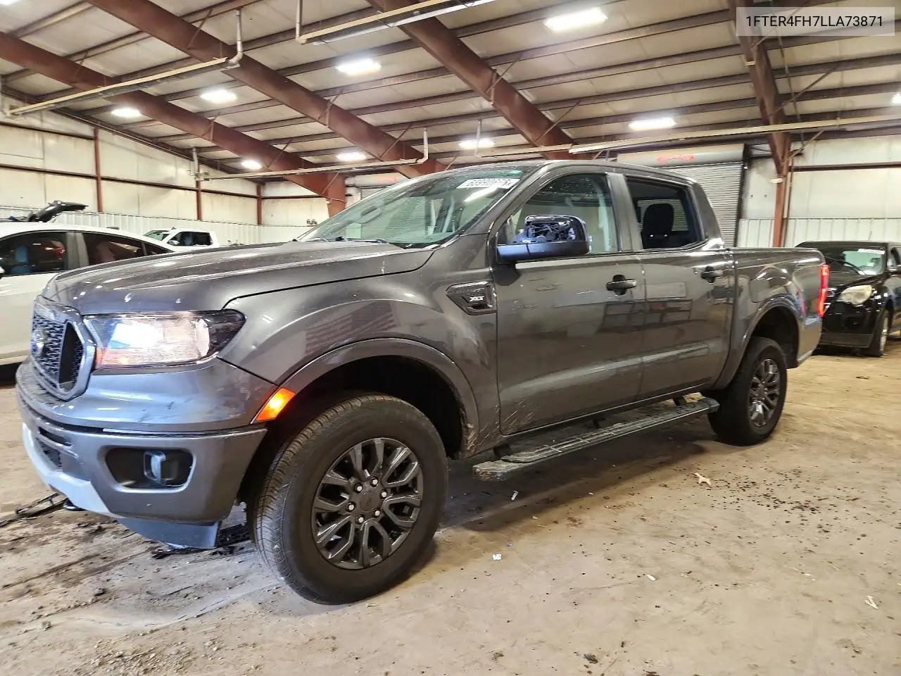 FORD RANGER 2020, VIN 1FTER4FH7LLA73871