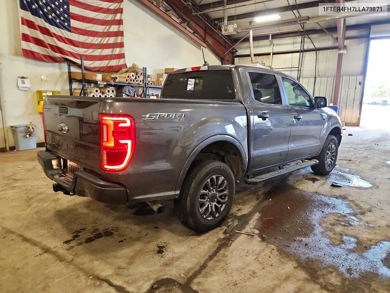 2020 FORD RANGER VIN 1FTER4FH7LLA73871 — фото 3