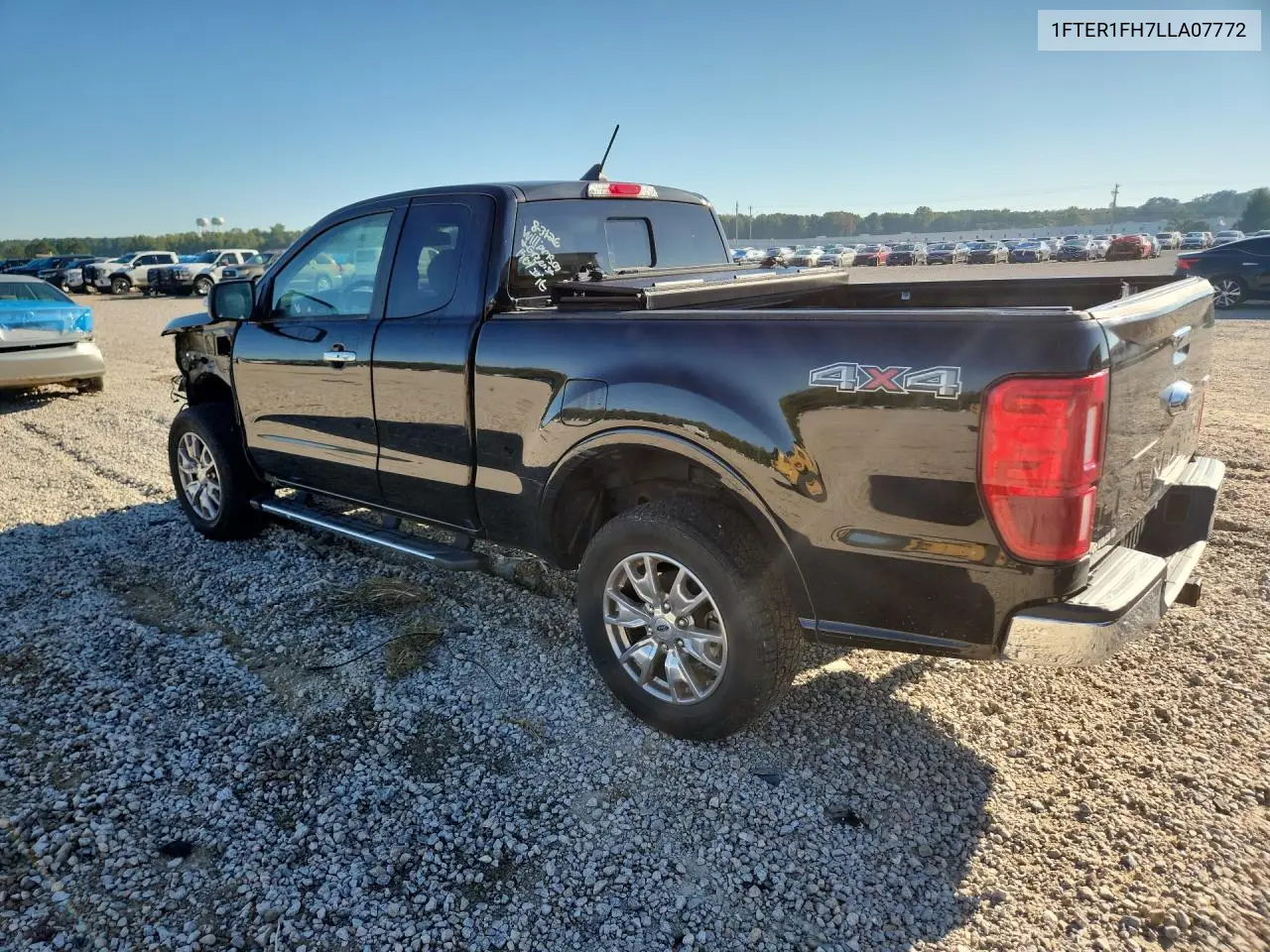 2020 FORD RANGER VIN 1FTER1FH7LLA07772 — фото 2