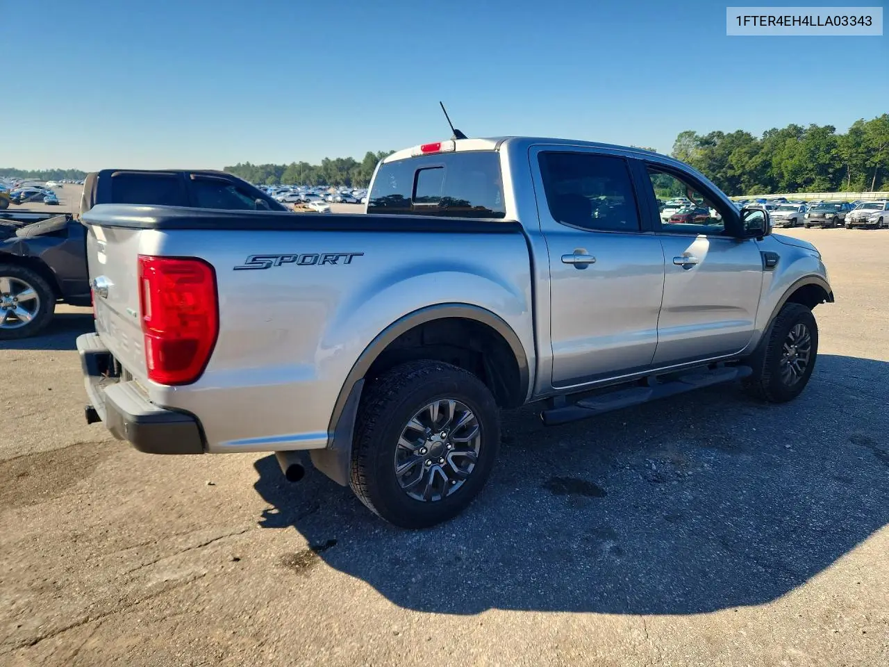 2020 FORD RANGER VIN 1FTER4EH4LLA03343 — фото 3