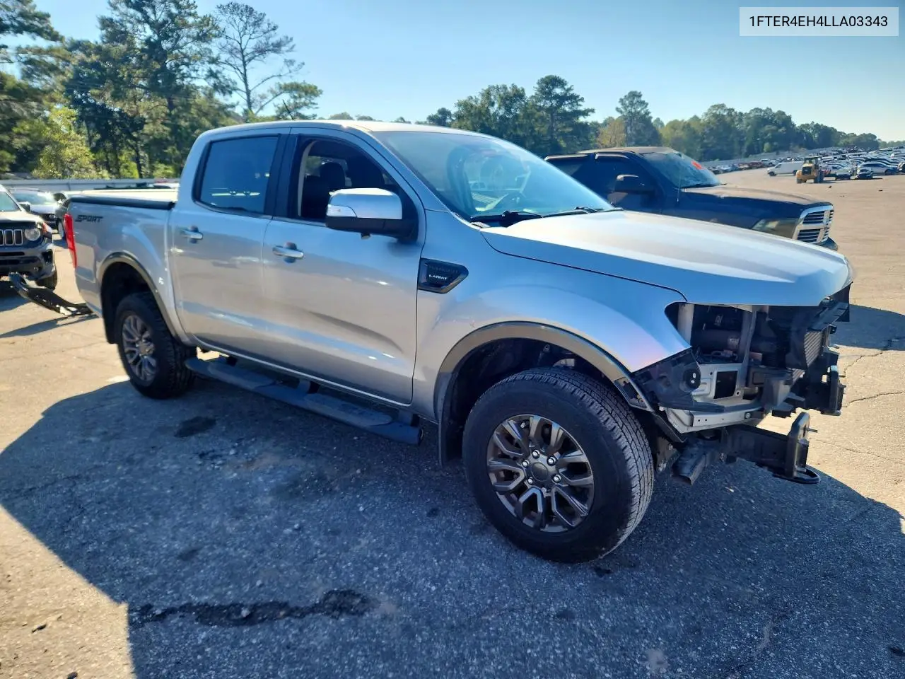 2020 FORD RANGER VIN 1FTER4EH4LLA03343 — фото 4