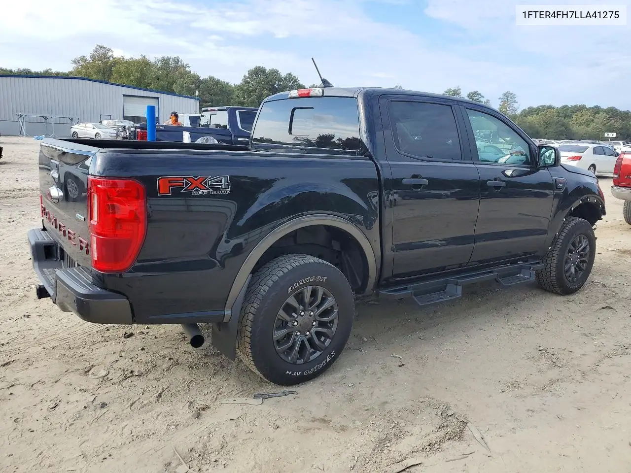 2020 FORD RANGER VIN 1FTER4FH7LLA41275 — фото 3