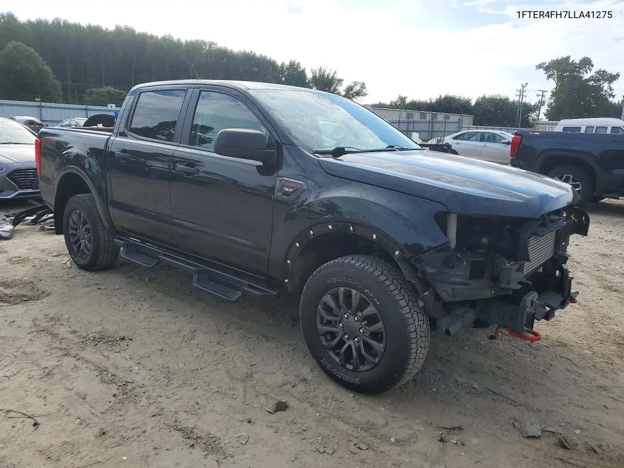 2020 FORD RANGER VIN 1FTER4FH7LLA41275 — фото 4
