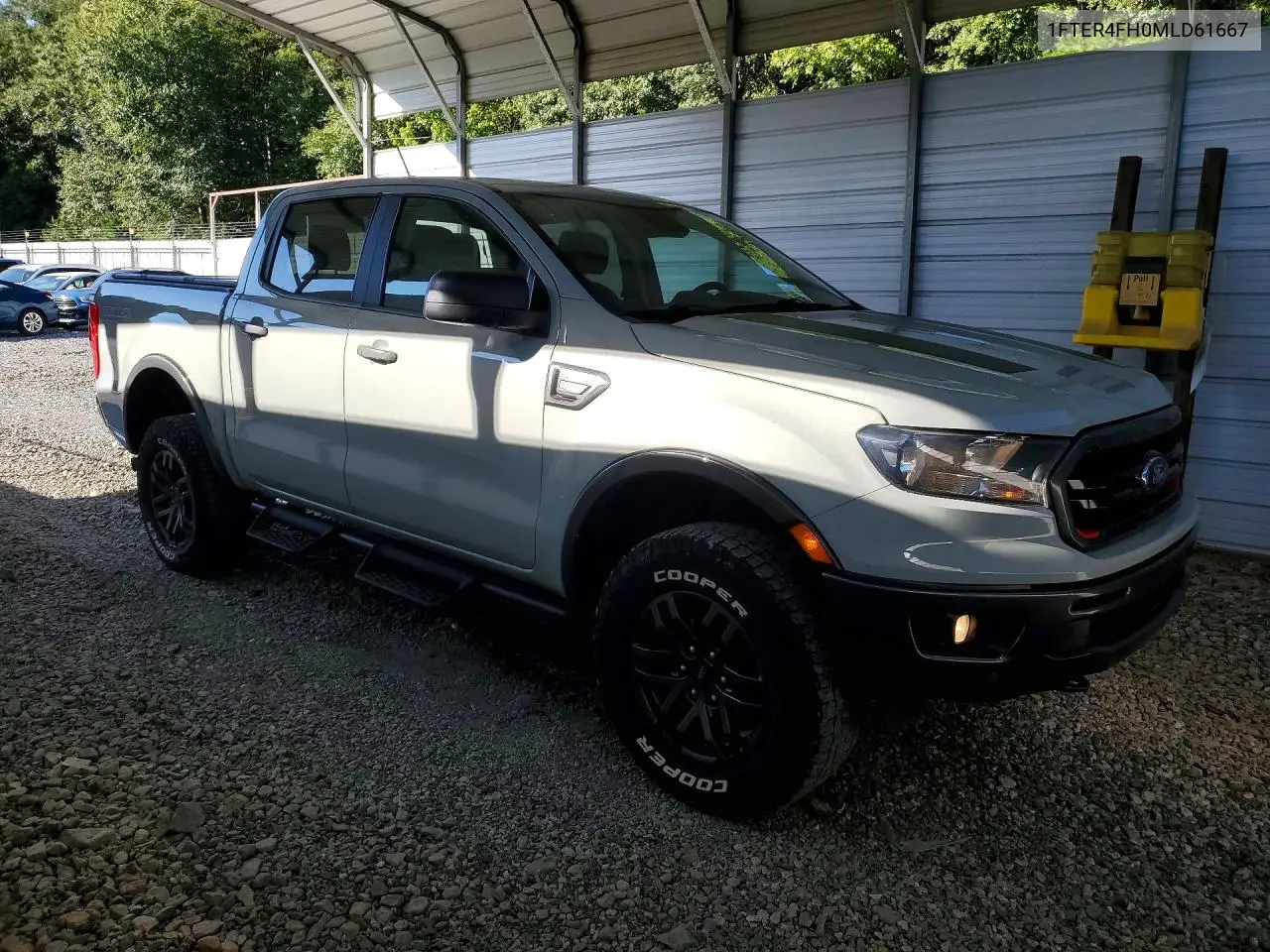 2021 FORD RANGER VIN 1FTER4FH0MLD61667 — фото 4