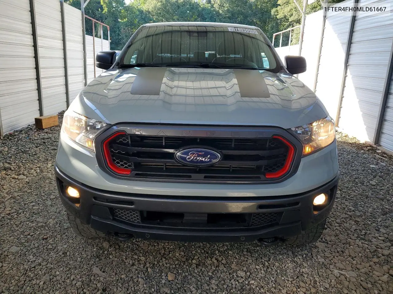 2021 FORD RANGER VIN 1FTER4FH0MLD61667 — фото 5