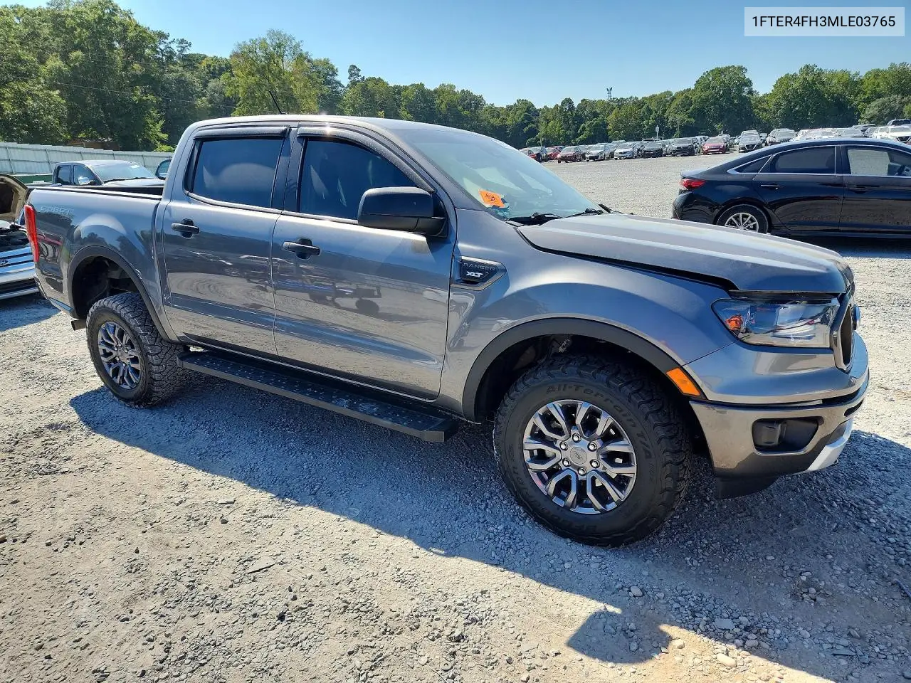 2021 FORD RANGER VIN 1FTER4FH3MLE03765 — фото 4