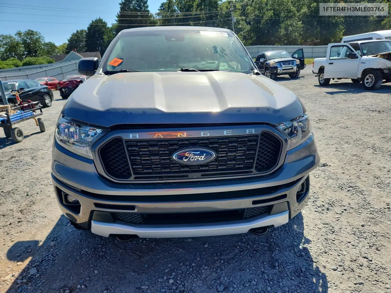 2021 FORD RANGER VIN 1FTER4FH3MLE03765 — фото 5