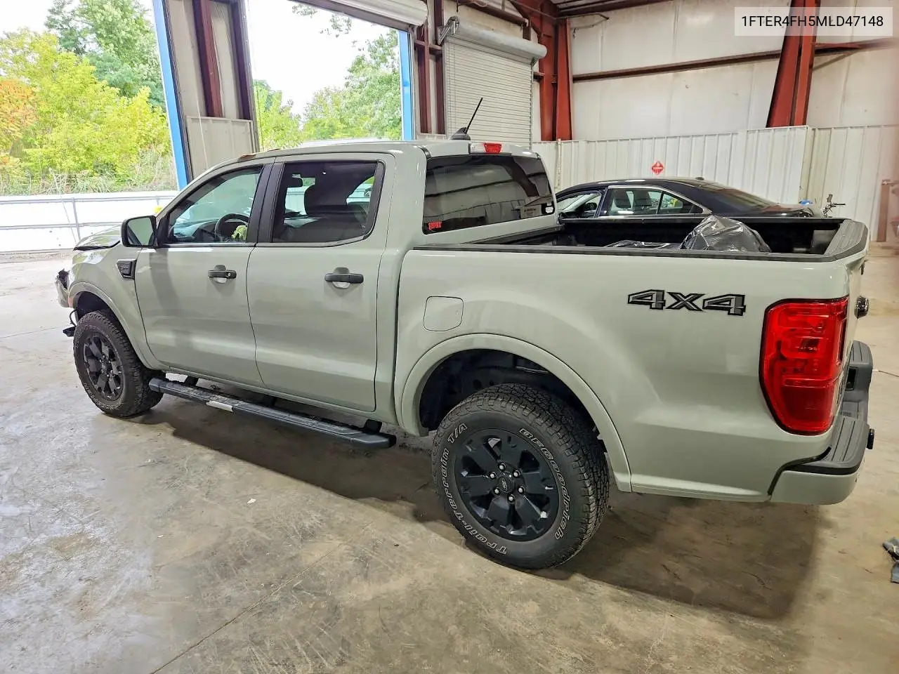 2021 FORD RANGER VIN 1FTER4FH5MLD47148 — фото 2