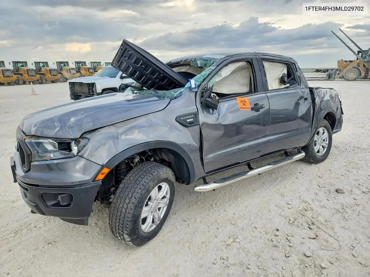 FORD RANGER 2021, VIN 1FTER4FH3MLD29702