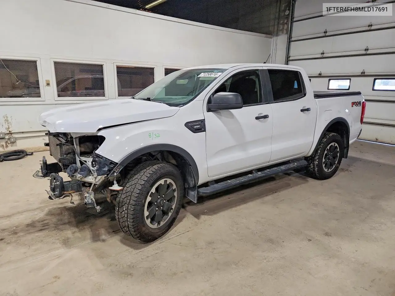 FORD RANGER 2021, VIN 1FTER4FH8MLD17691