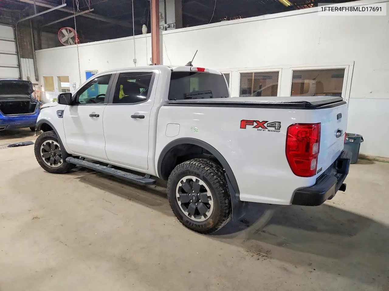 2021 FORD RANGER VIN 1FTER4FH8MLD17691 — фото 2