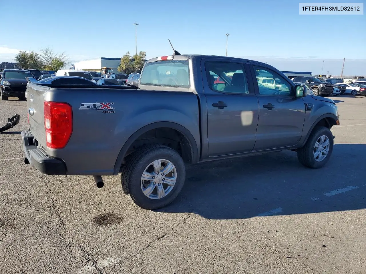 2021 FORD RANGER VIN 1FTER4FH3MLD82612 — фото 3