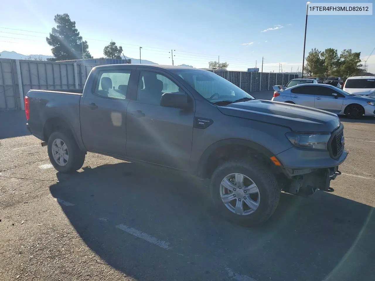 2021 FORD RANGER VIN 1FTER4FH3MLD82612 — фото 4