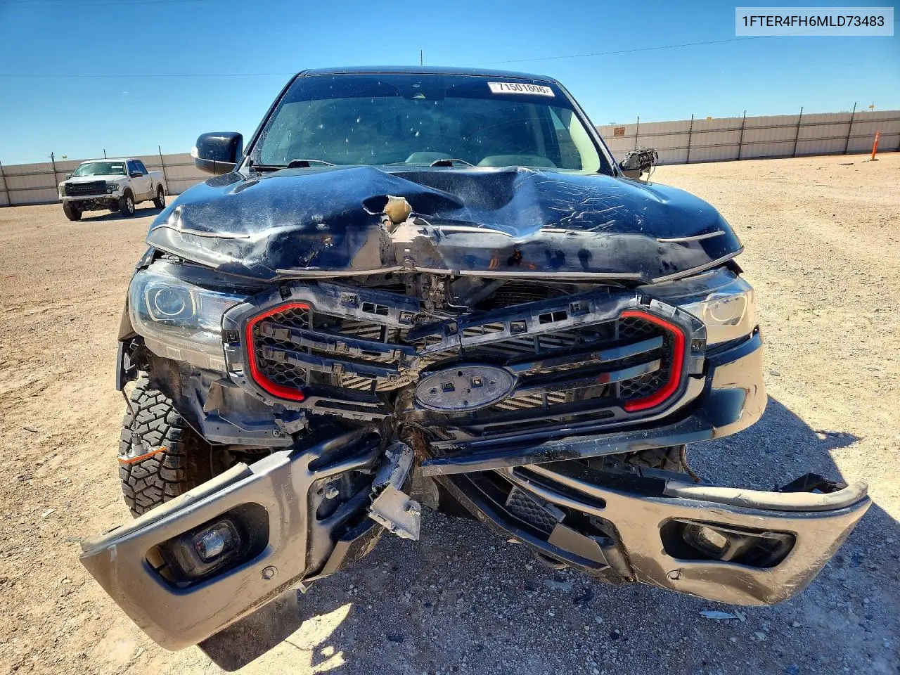 2021 FORD RANGER VIN 1FTER4FH6MLD73483 — фото 5