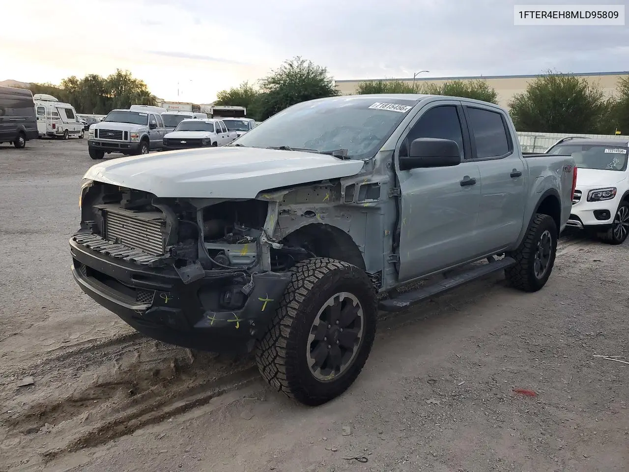 FORD RANGER 2021, VIN 1FTER4EH8MLD95809