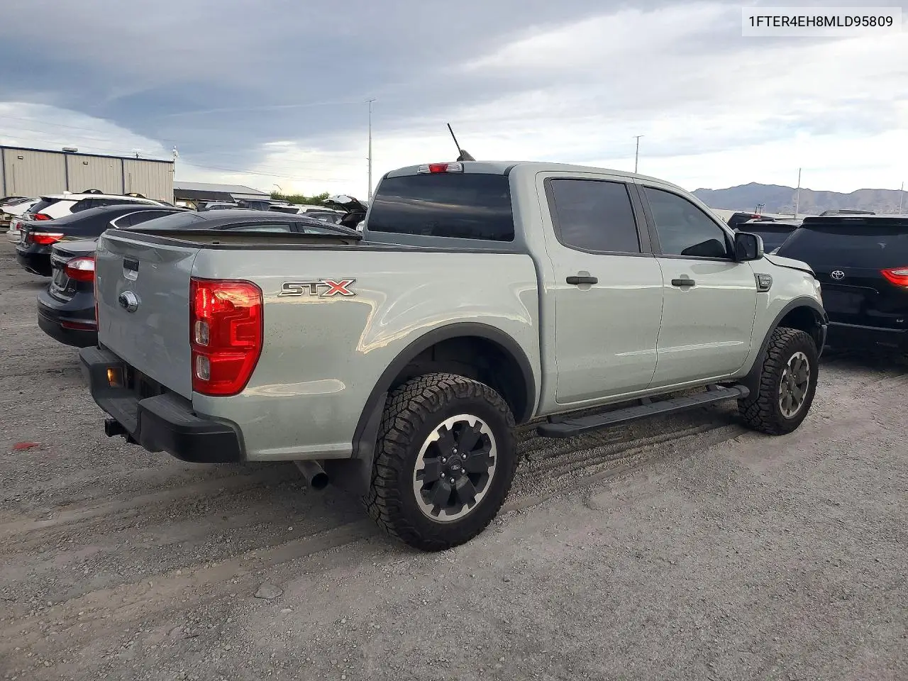 2021 FORD RANGER VIN 1FTER4EH8MLD95809 — фото 3