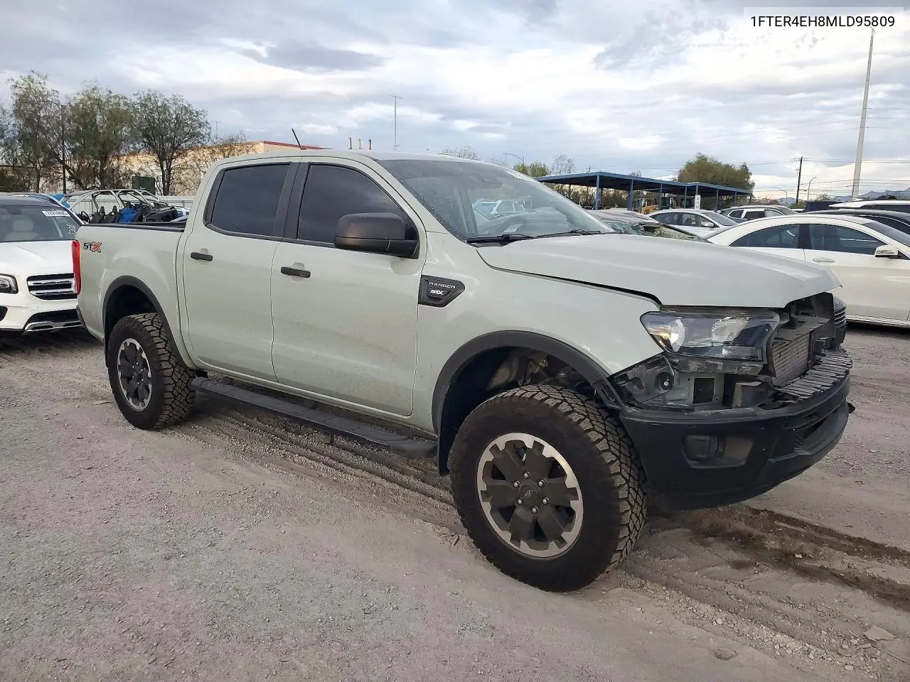 2021 FORD RANGER VIN 1FTER4EH8MLD95809 — фото 4