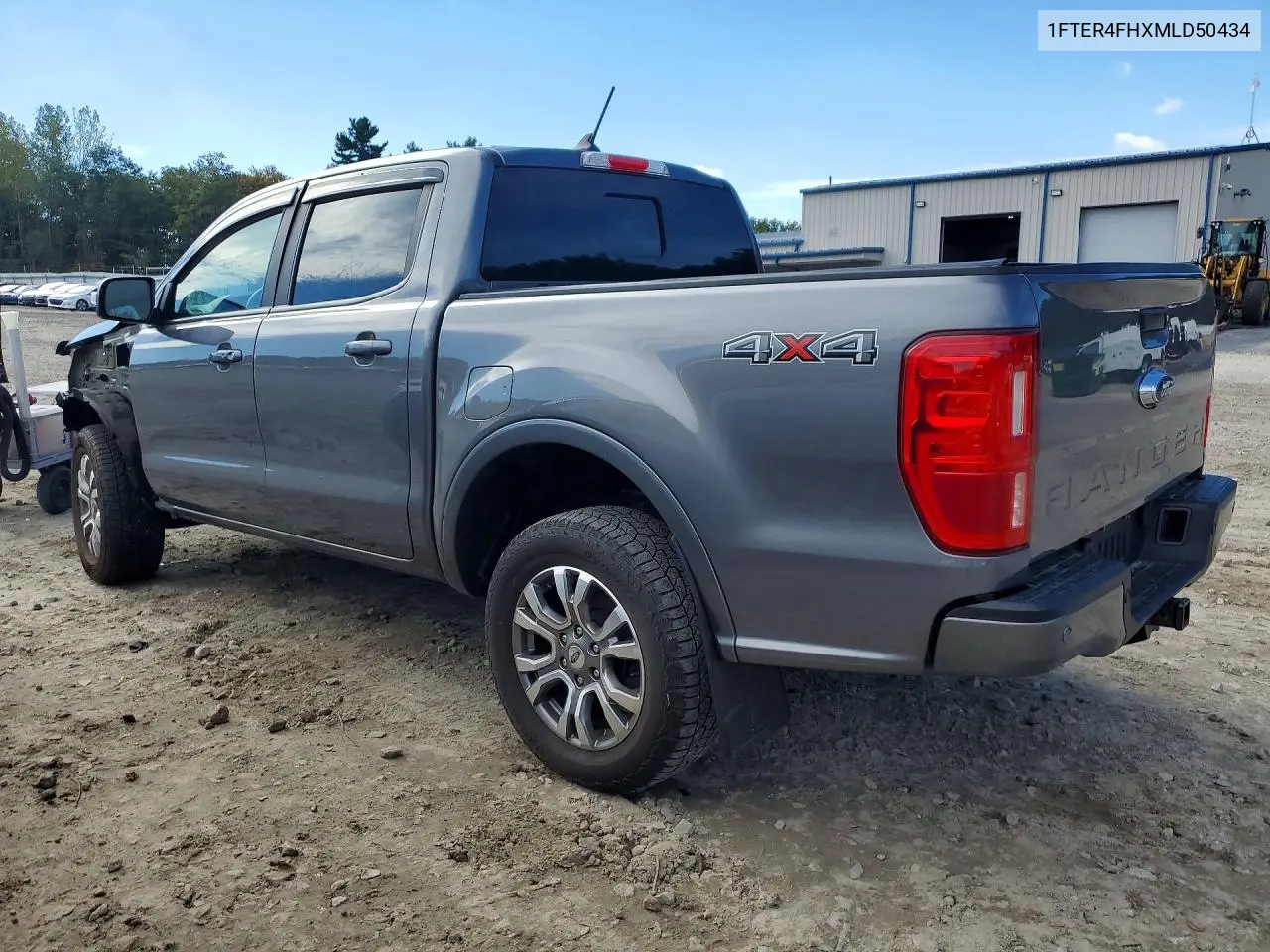 2021 FORD RANGER VIN 1FTER4FHXMLD50434 — фото 2