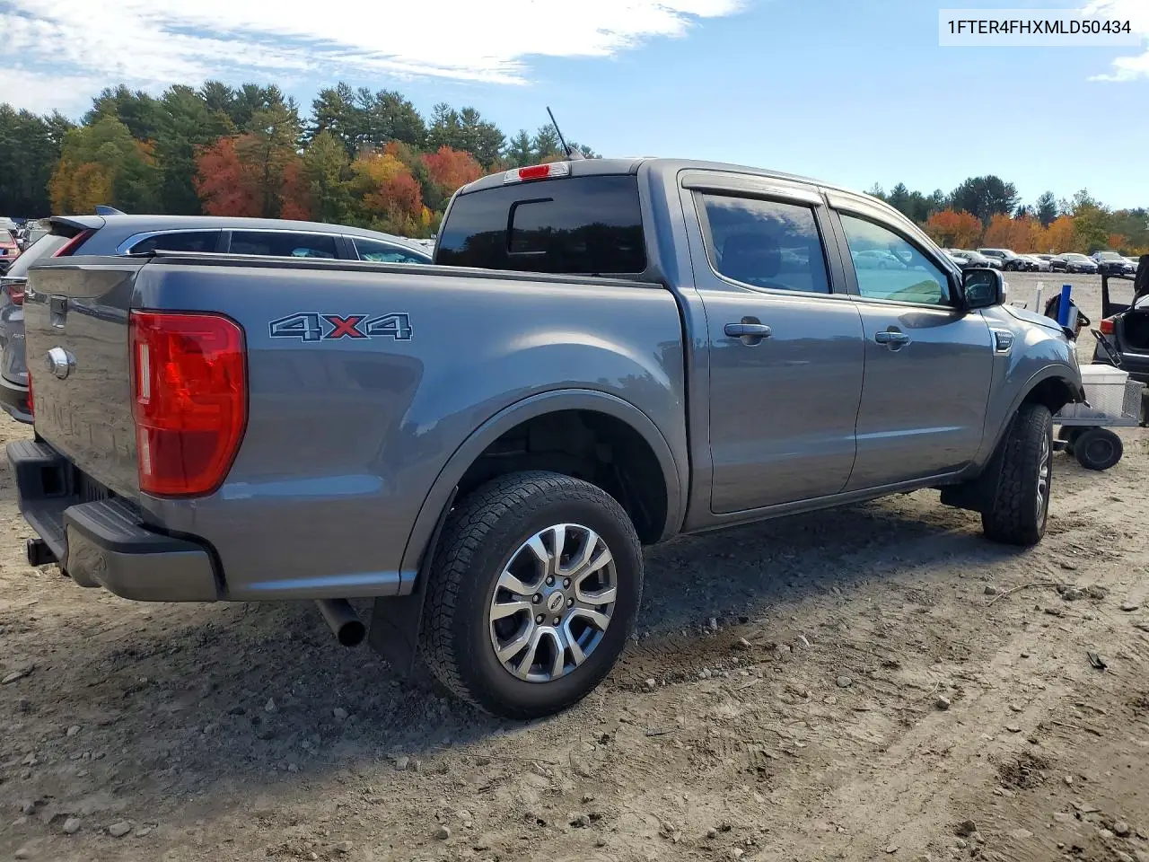 2021 FORD RANGER VIN 1FTER4FHXMLD50434 — фото 3
