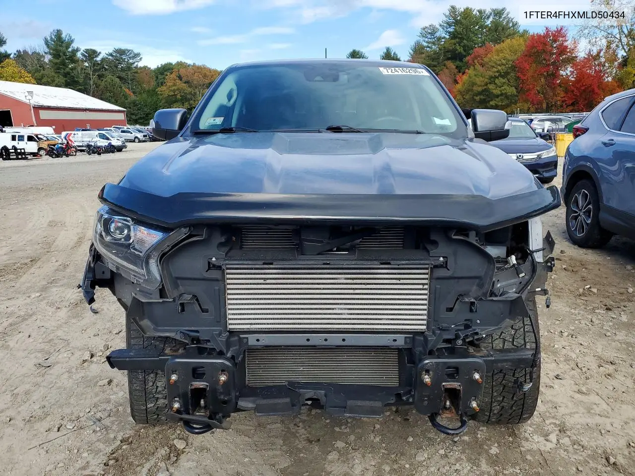 2021 FORD RANGER VIN 1FTER4FHXMLD50434 — фото 5