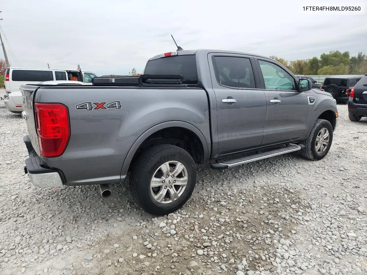 2021 FORD RANGER VIN 1FTER4FH8MLD95260 — фото 3