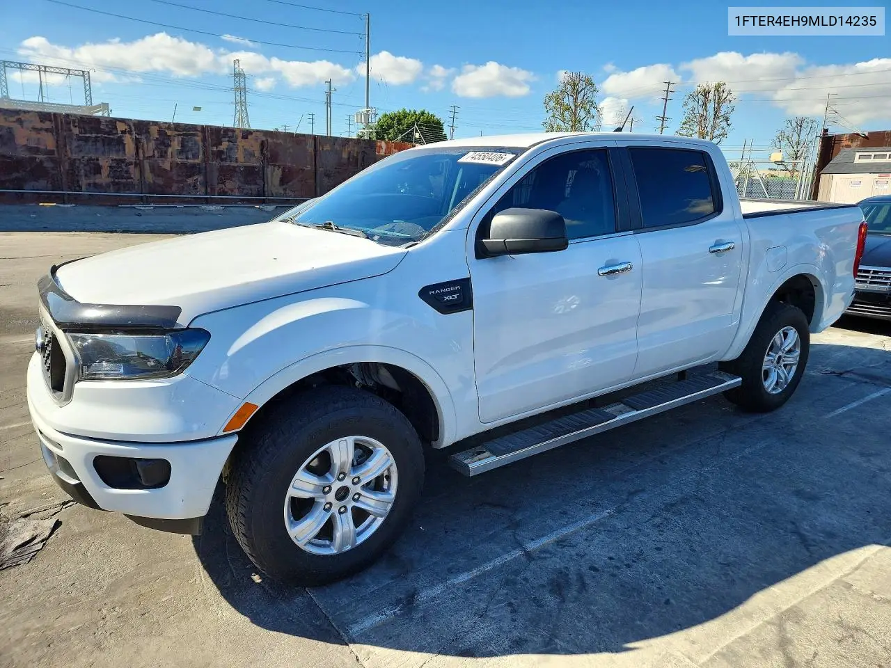 FORD RANGER 2021, VIN 1FTER4EH9MLD14235