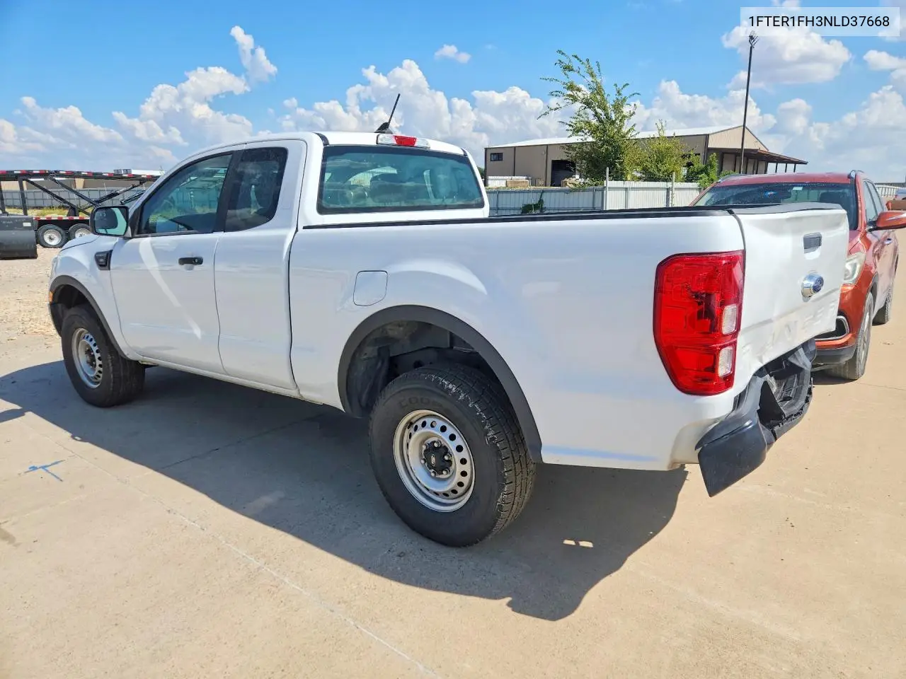 2022 FORD RANGER VIN 1FTER1FH3NLD37668 — фото 2