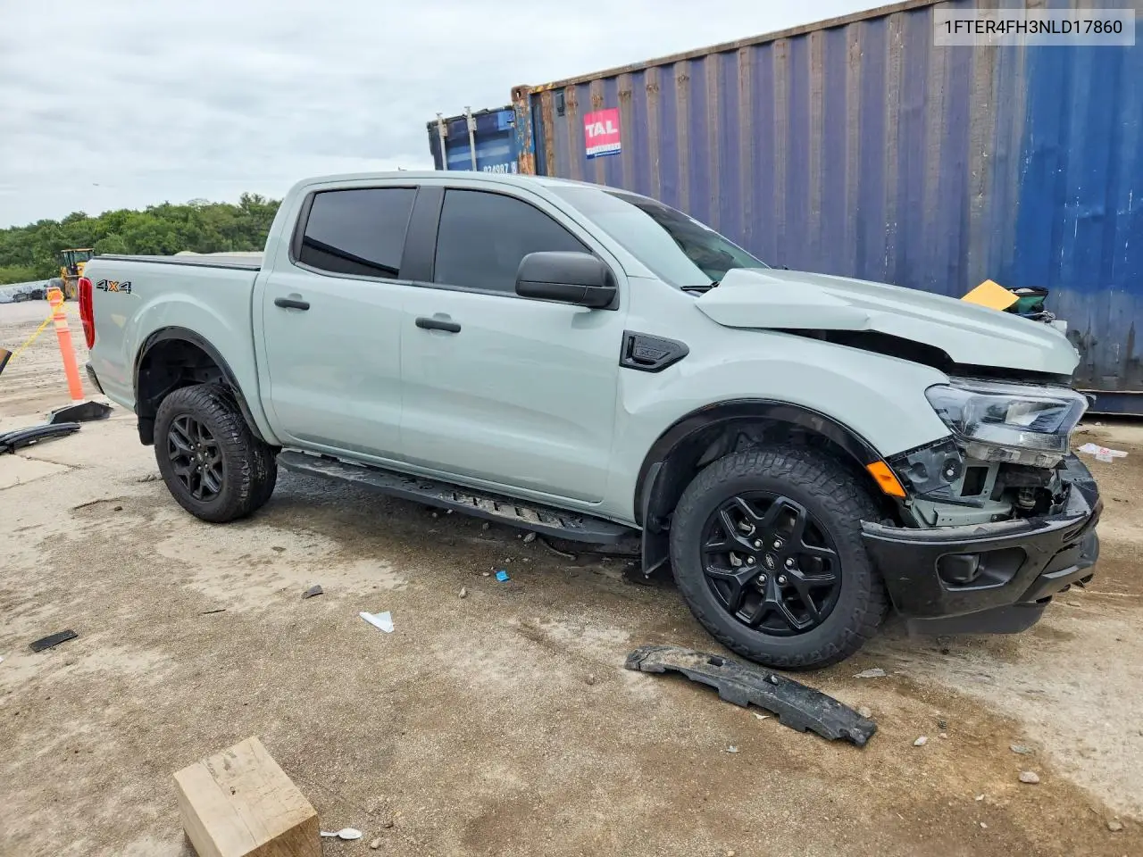 2022 FORD RANGER VIN 1FTER4FH3NLD17860 — фото 4