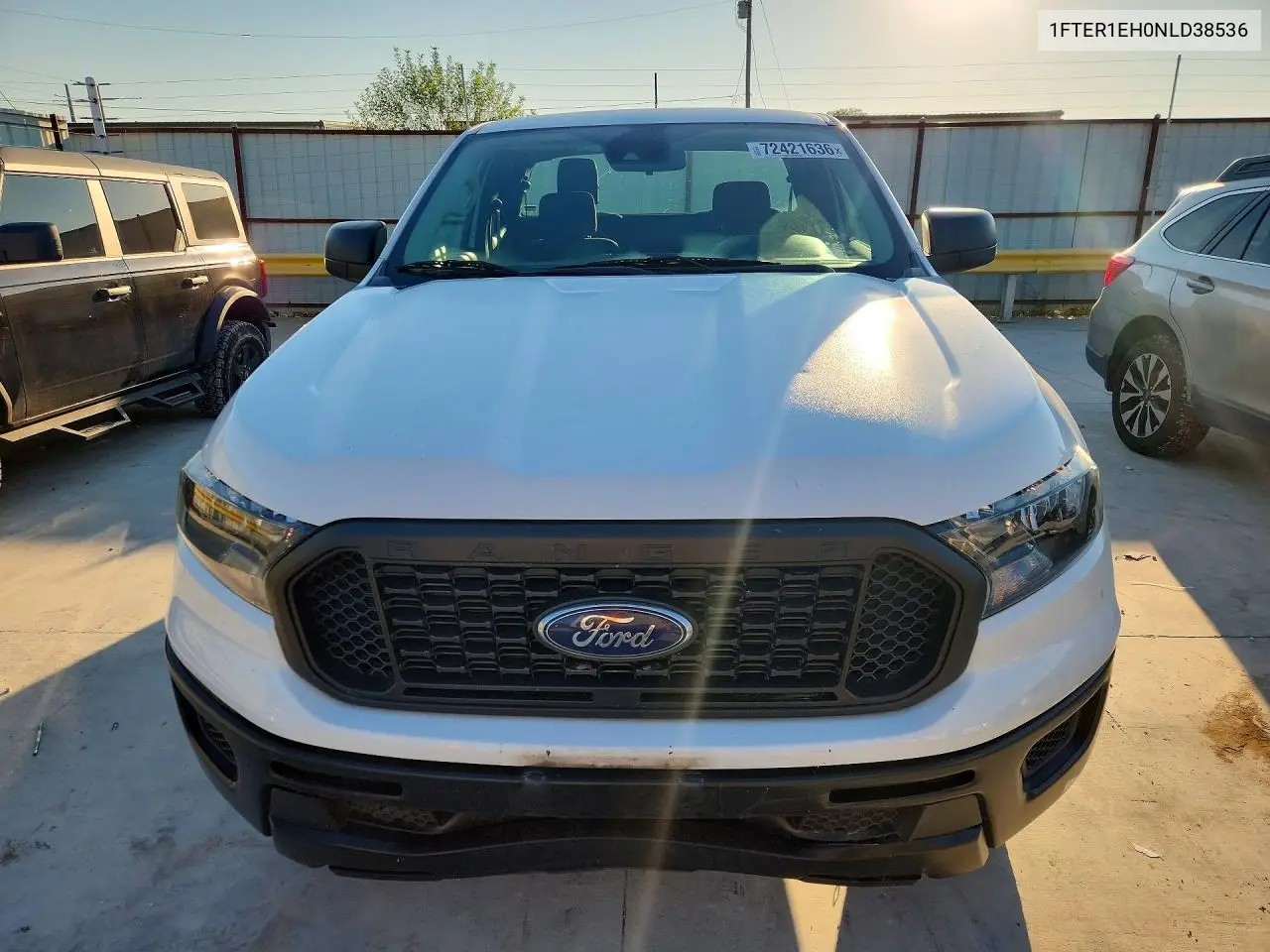 2022 FORD RANGER VIN 1FTER1EH0NLD38536 — фото 5