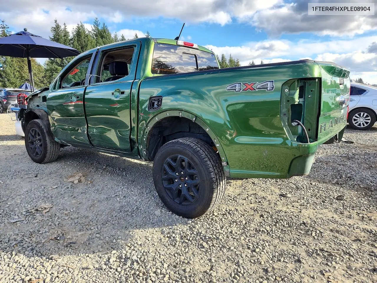 2023 FORD RANGER VIN 1FTER4FHXPLE08904 — фото 2