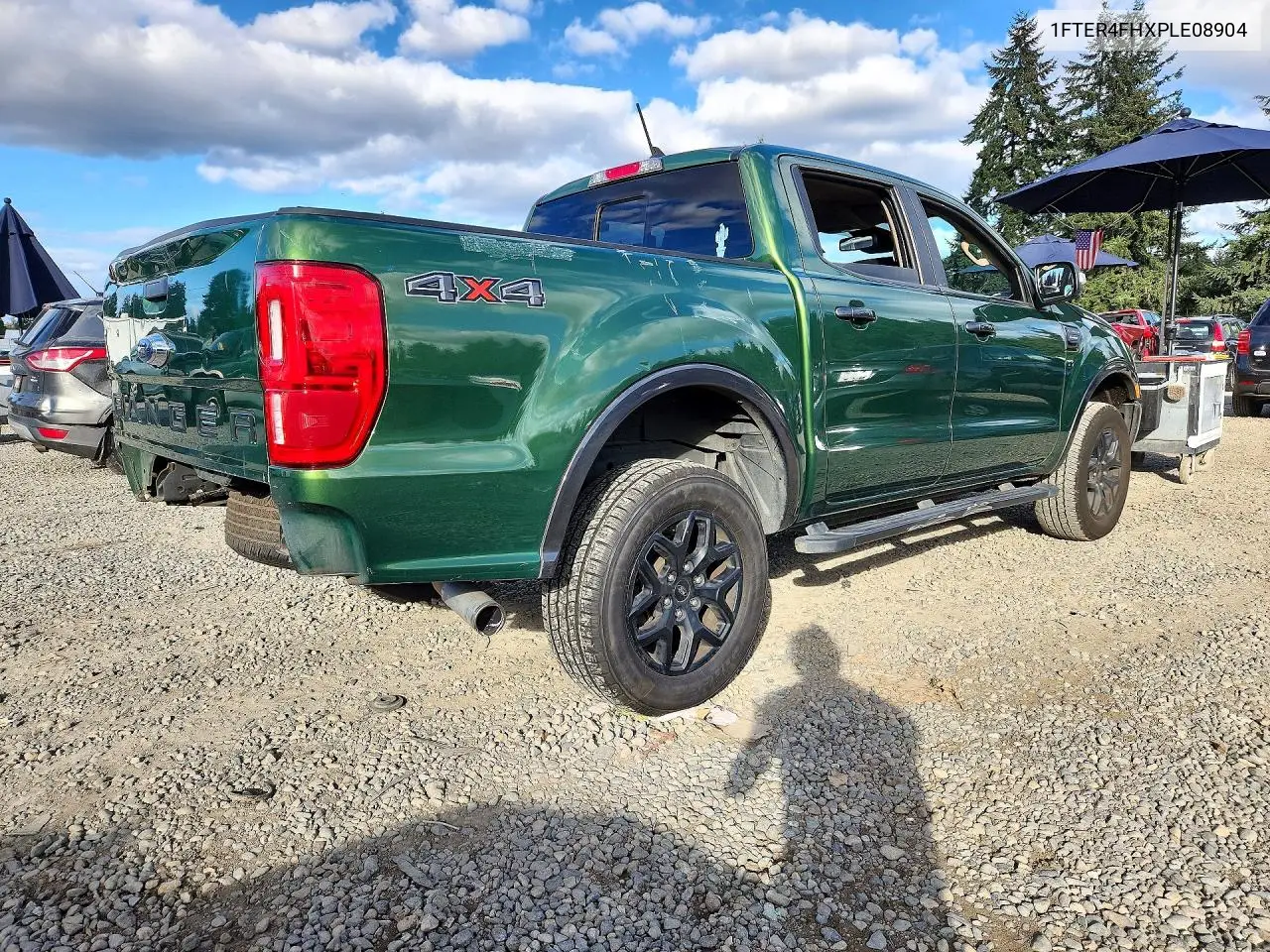 2023 FORD RANGER VIN 1FTER4FHXPLE08904 — фото 3