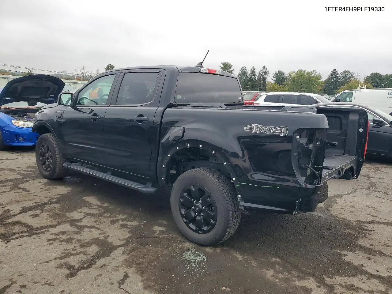 2023 FORD RANGER VIN 1FTER4FH9PLE19330 — фото 2