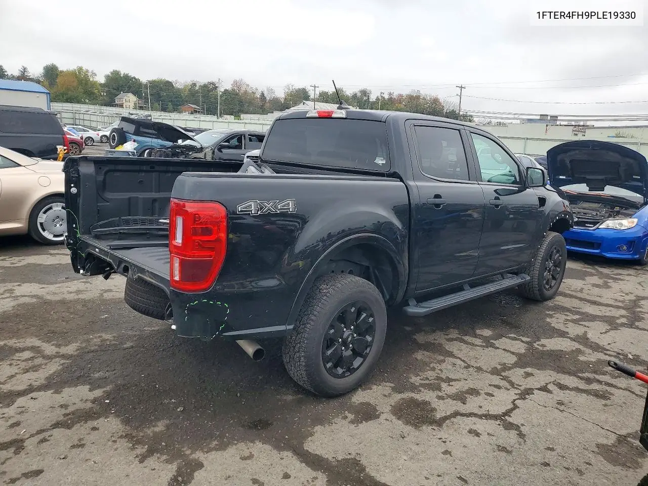 2023 FORD RANGER VIN 1FTER4FH9PLE19330 — фото 3