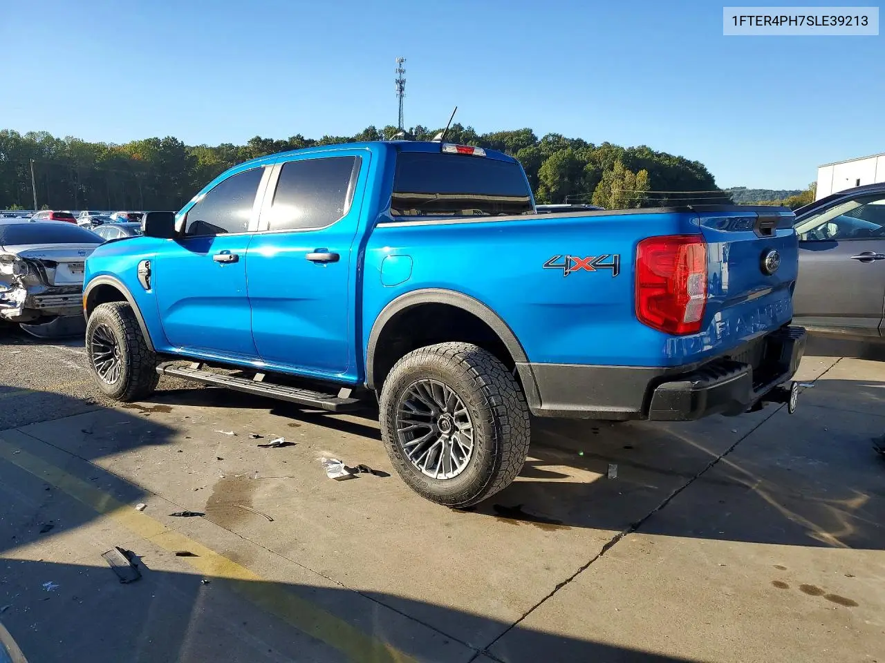 2025 FORD RANGER VIN 1FTER4PH7SLE39213 — фото 2