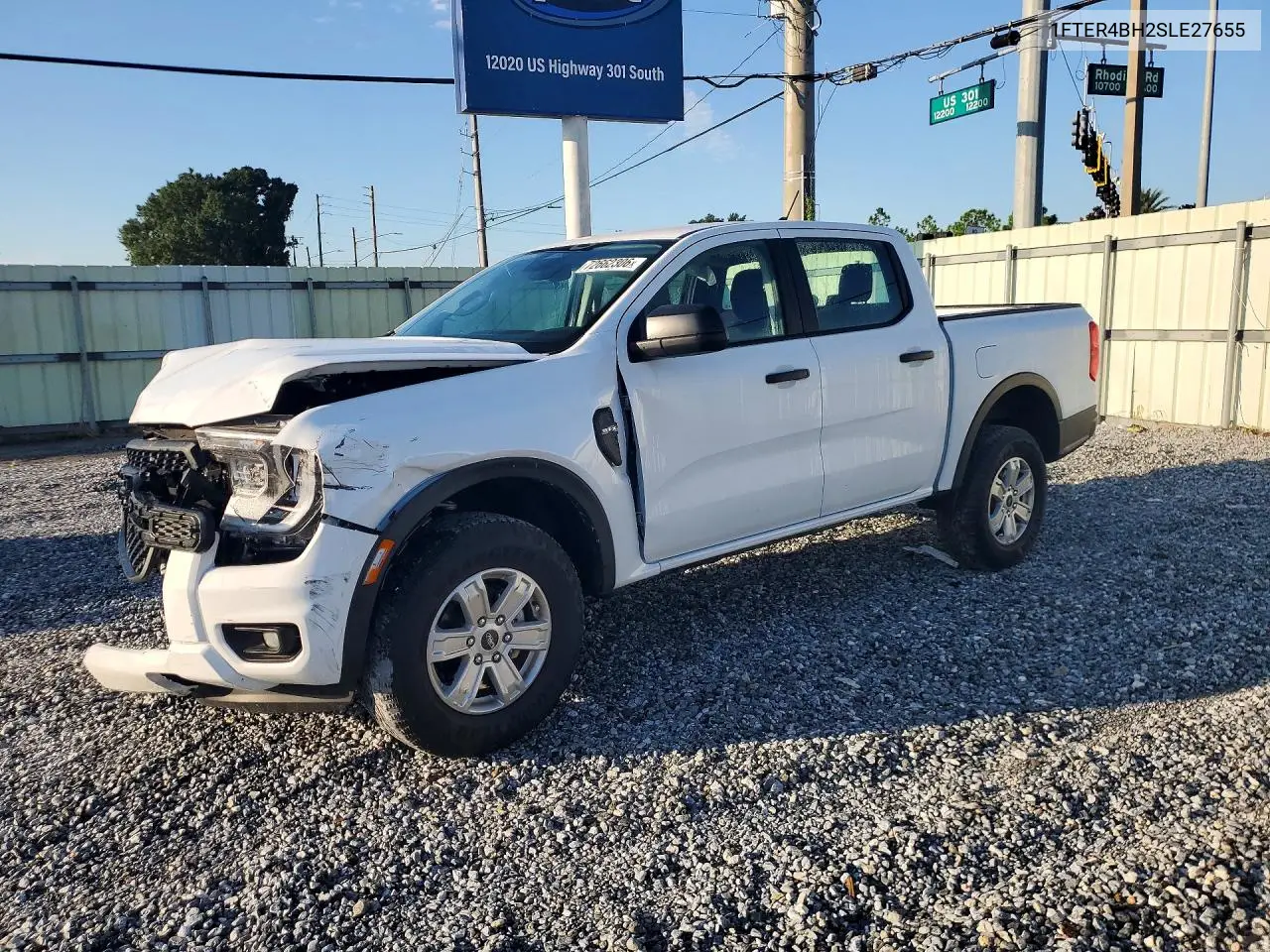 FORD RANGER 2025, VIN 1FTER4BH2SLE27655