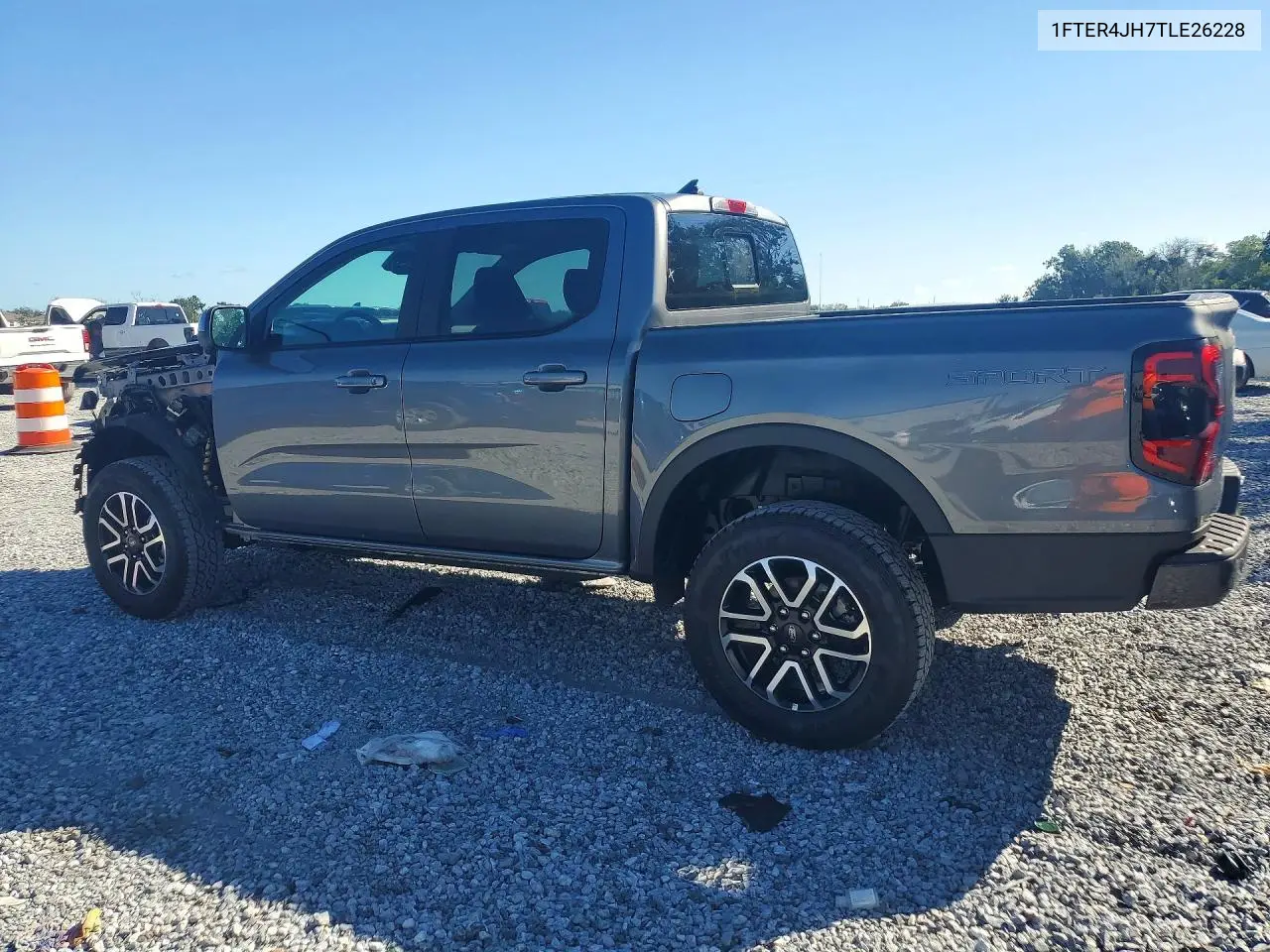 2026 FORD RANGER VIN 1FTER4JH7TLE26228 — фото 2