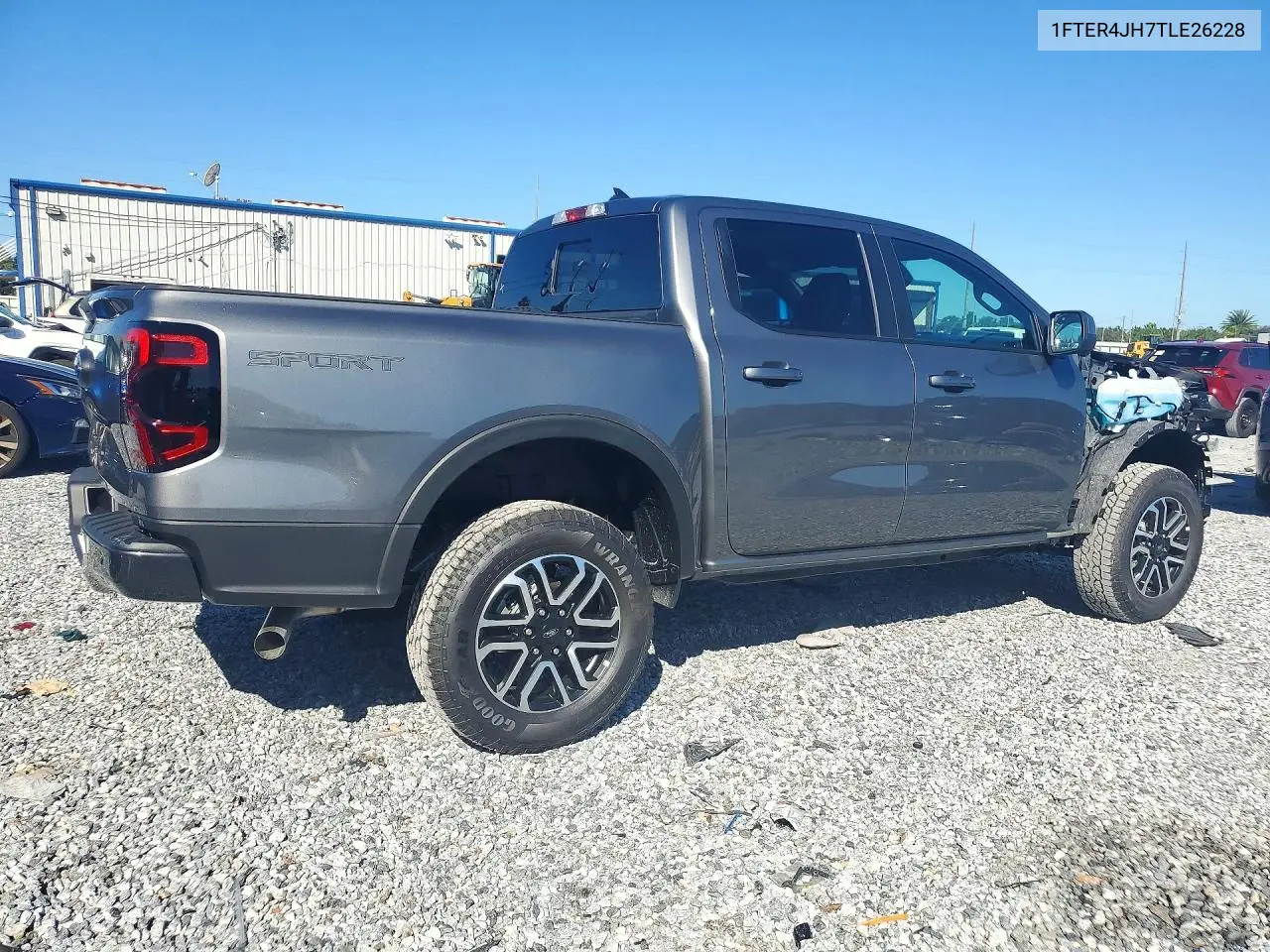 2026 FORD RANGER VIN 1FTER4JH7TLE26228 — фото 3