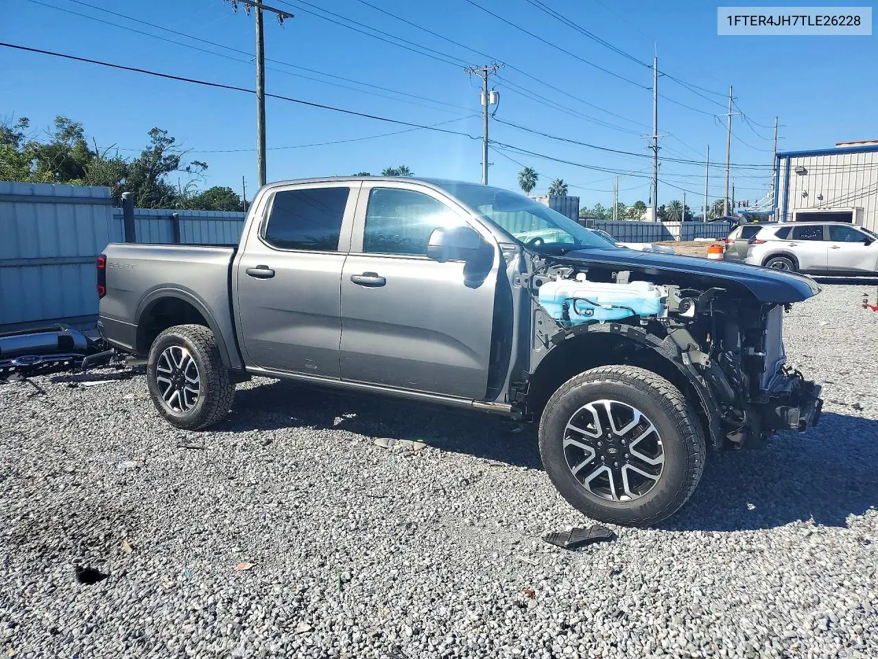 2026 FORD RANGER VIN 1FTER4JH7TLE26228 — фото 4