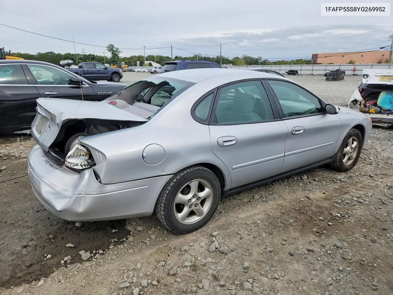 2000 FORD TAURUS VIN 1FAFP55S8YG269952 — фото 3