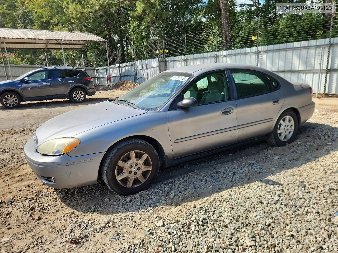 FORD TAURUS 2006, VIN 1FAFP53UX6A193123