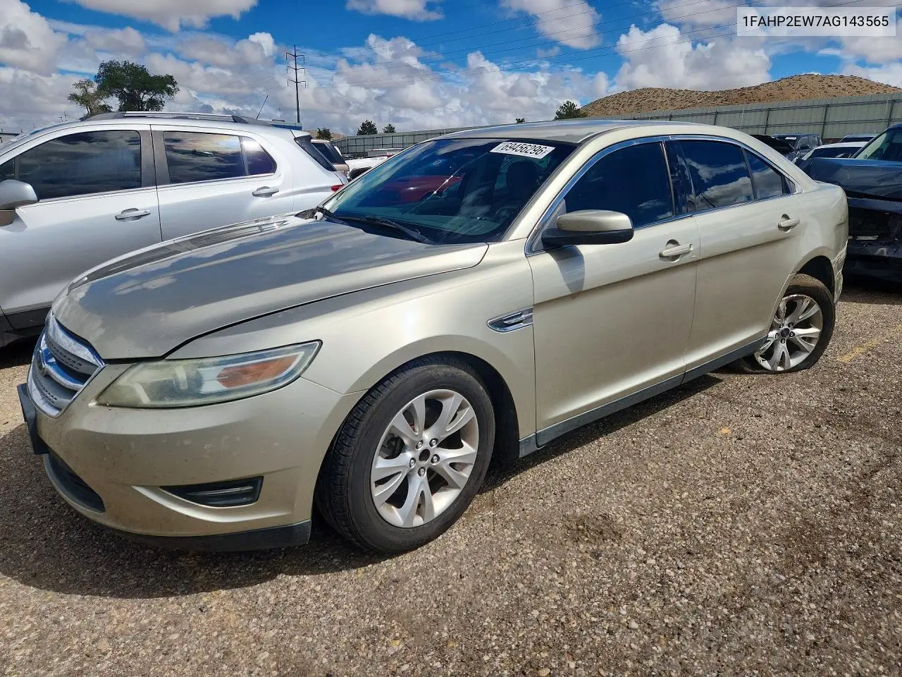 FORD TAURUS 2010, VIN 1FAHP2EW7AG143565