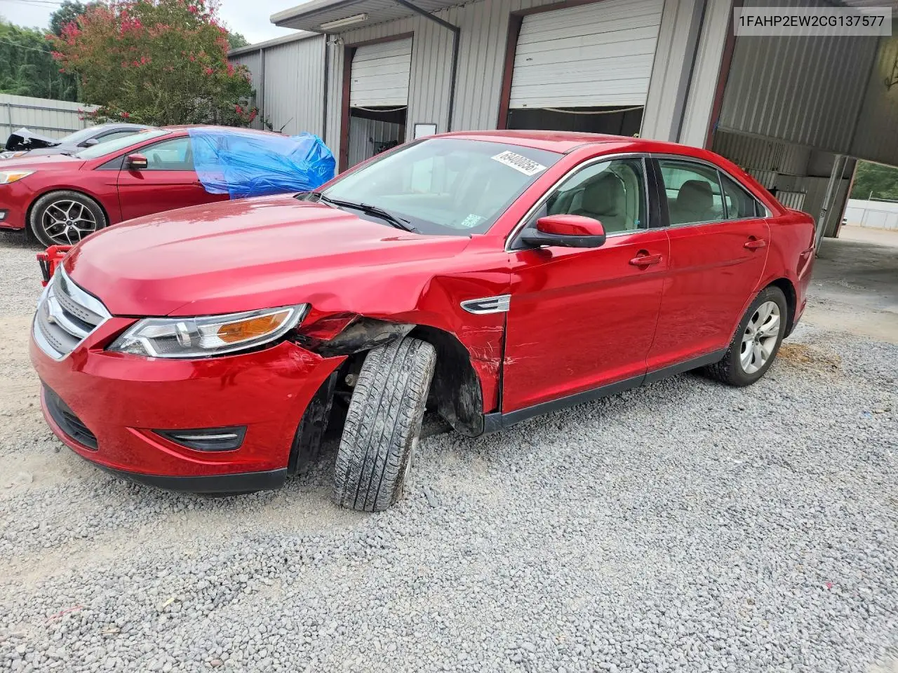 FORD TAURUS 2012, VIN 1FAHP2EW2CG137577