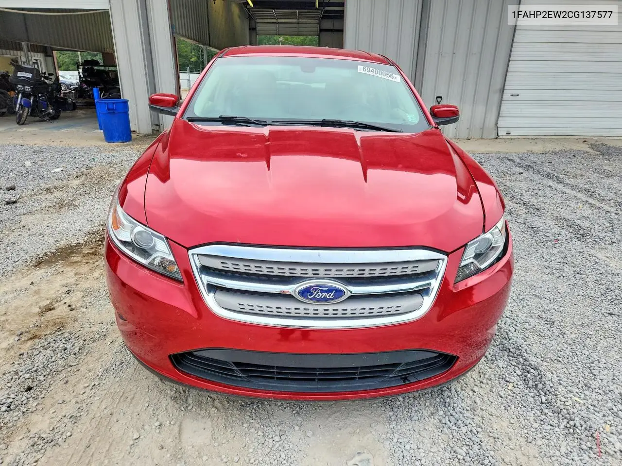 2012 FORD TAURUS VIN 1FAHP2EW2CG137577 — фото 5