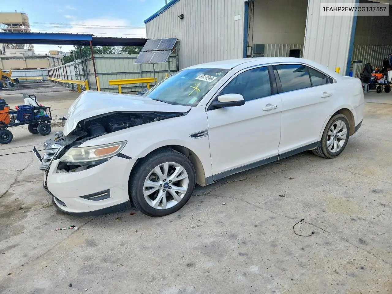 FORD TAURUS 2012, VIN 1FAHP2EW7CG137557