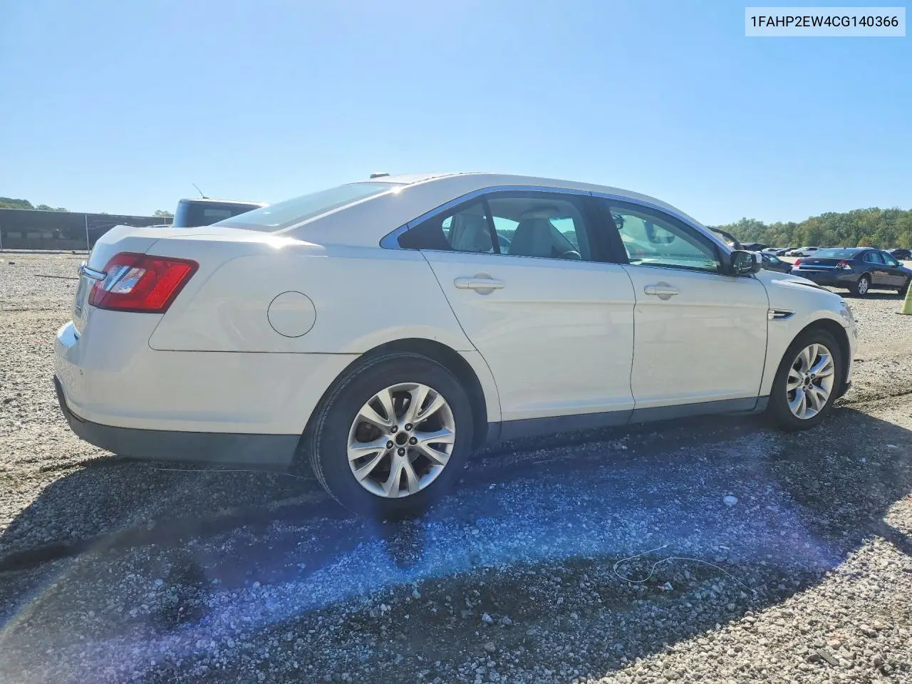 2012 FORD TAURUS VIN 1FAHP2EW4CG140366 — фото 3