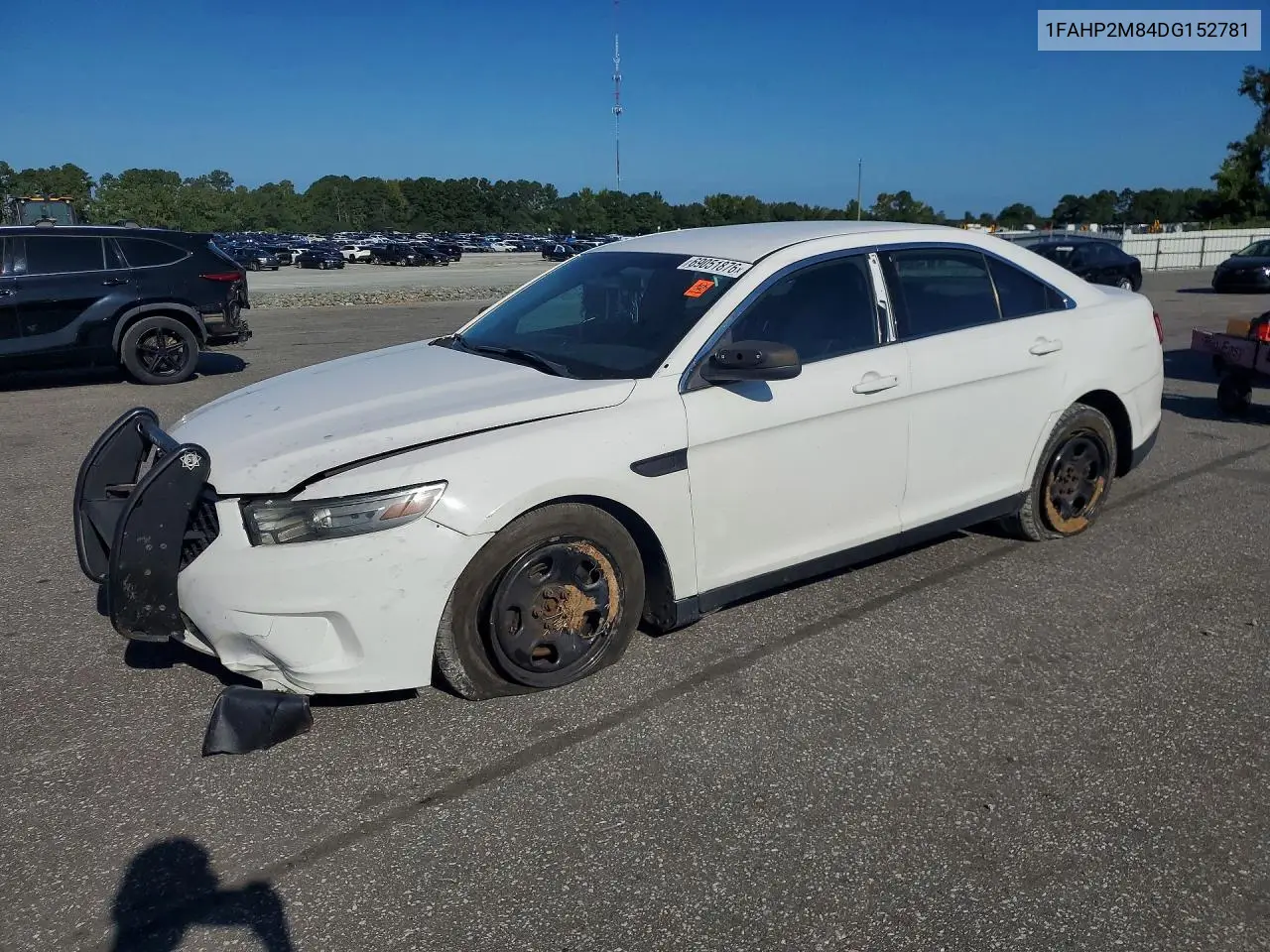 FORD TAURUS 2013, VIN 1FAHP2M84DG152781