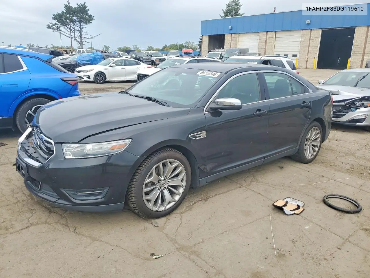 FORD TAURUS 2013, VIN 1FAHP2F83DG119610