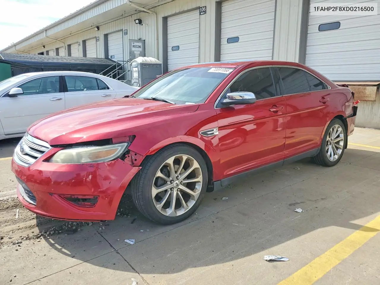 FORD TAURUS 2013, VIN 1FAHP2F8XDG216500