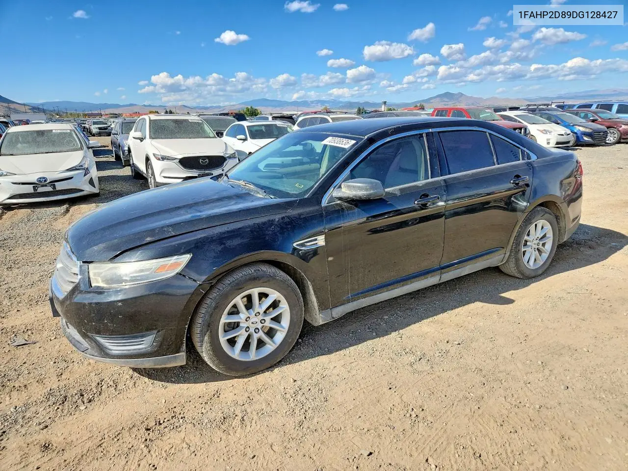 FORD TAURUS 2013, VIN 1FAHP2D89DG128427